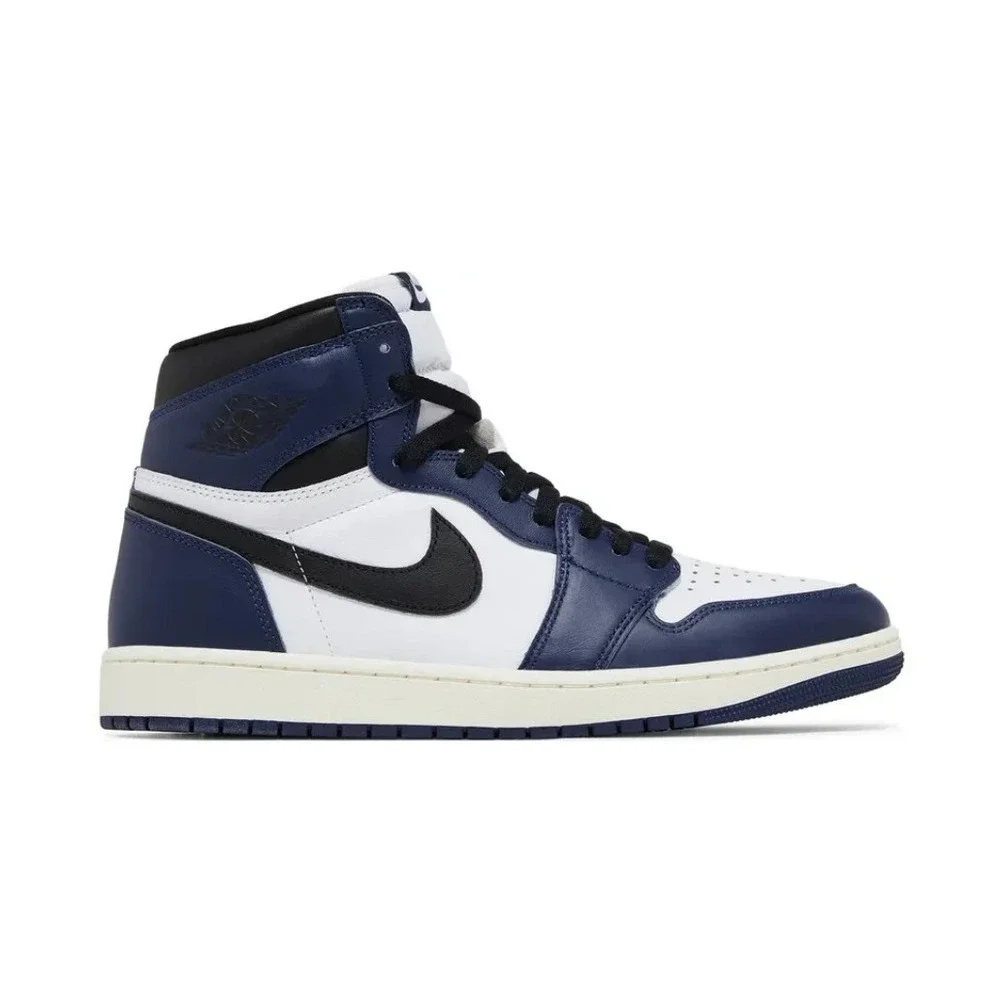 Nike Air Jordan 1 Retro High OG Mens Size 7.5 Midnight Navy Shoes DZ5485 401